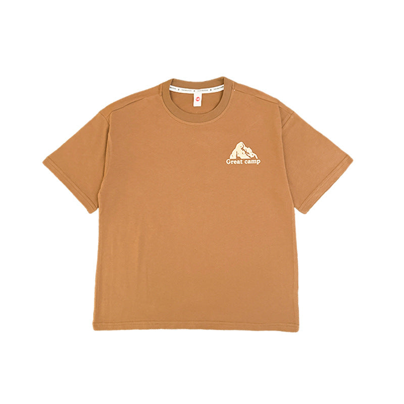 Children's Short-sleeved Summer Mountain Outdoor Clothing Boys Children's T-shirt
