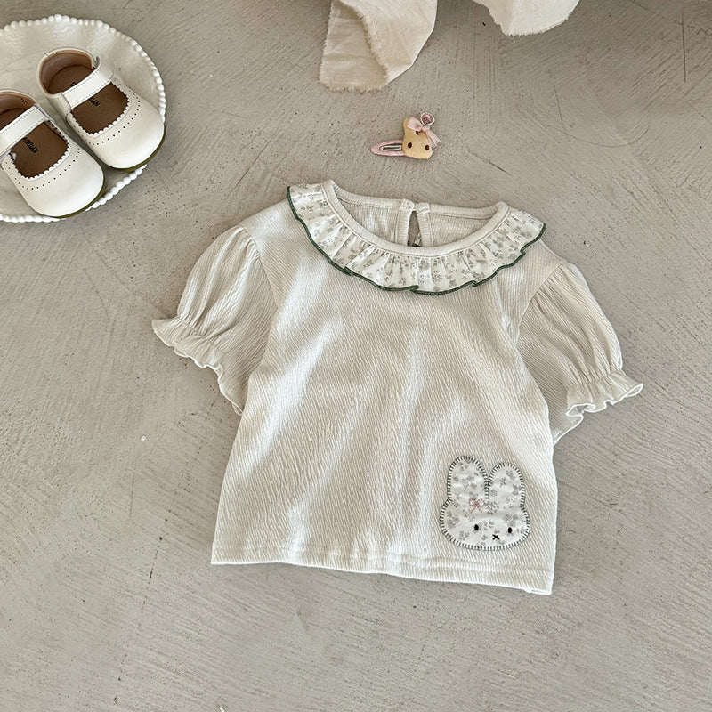 Summer Clothing Small Floral Anti Mosquito Ankle Children's Pants