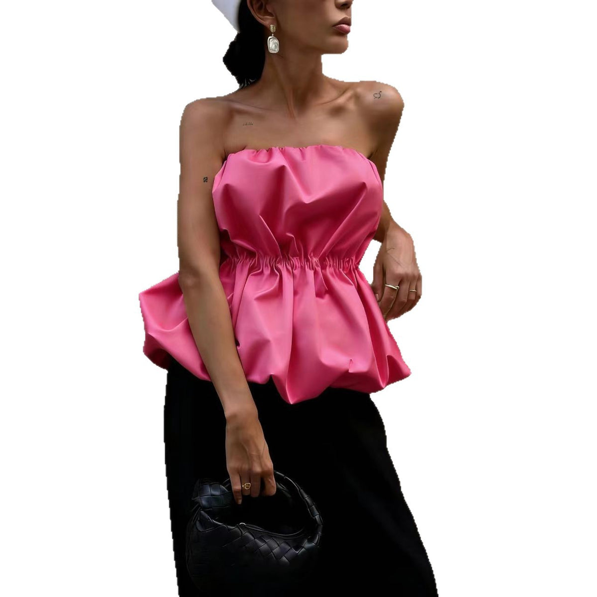 Design Sexy Tube Graceful Personality Balloon Small Vest/suspenders/tube Top
