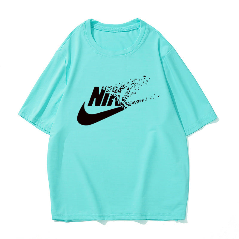 Children's Short Sleeve Summer Medium Large Boys Gym Children's T-shirt