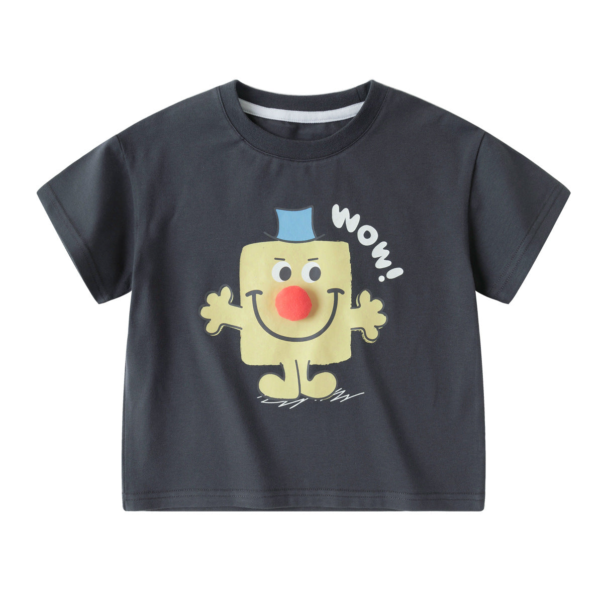 Children's Cute Cartoon Boy's Summer Thin Short Sleeve Casual Children's T-shirt