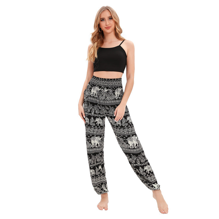 Beautiful Women's Rayon Yoga Bloomers Clothes Casual Pants