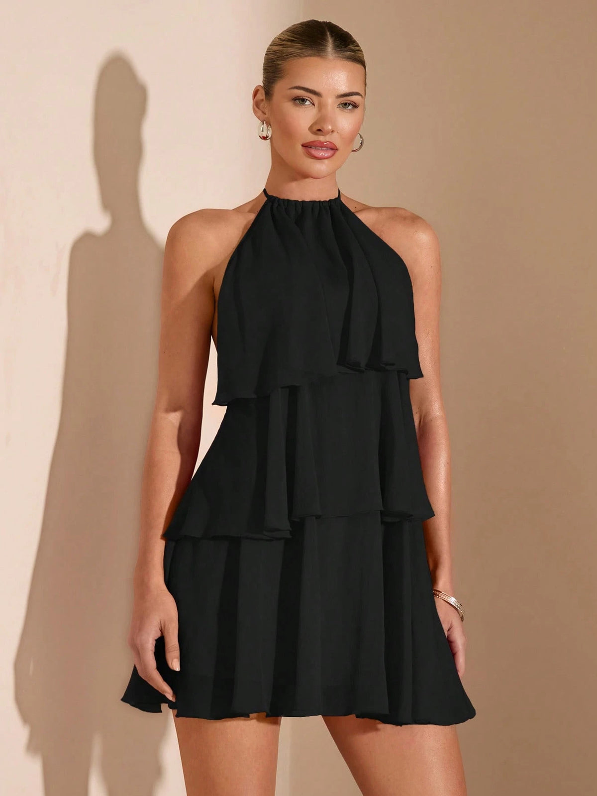 Women's Irregular Backless Sexy Dress Solid Color Small Vest/suspenders/tube Top