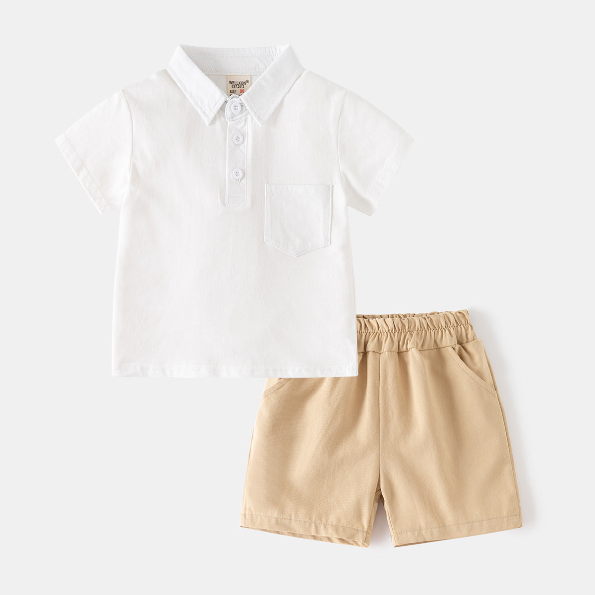 Children's Summer Short Sleeve Shorts Two-piece Clothing Children's Suit