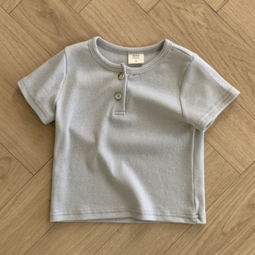 Children's Thin Summer Korean Style Clothing Open Children's T-shirt