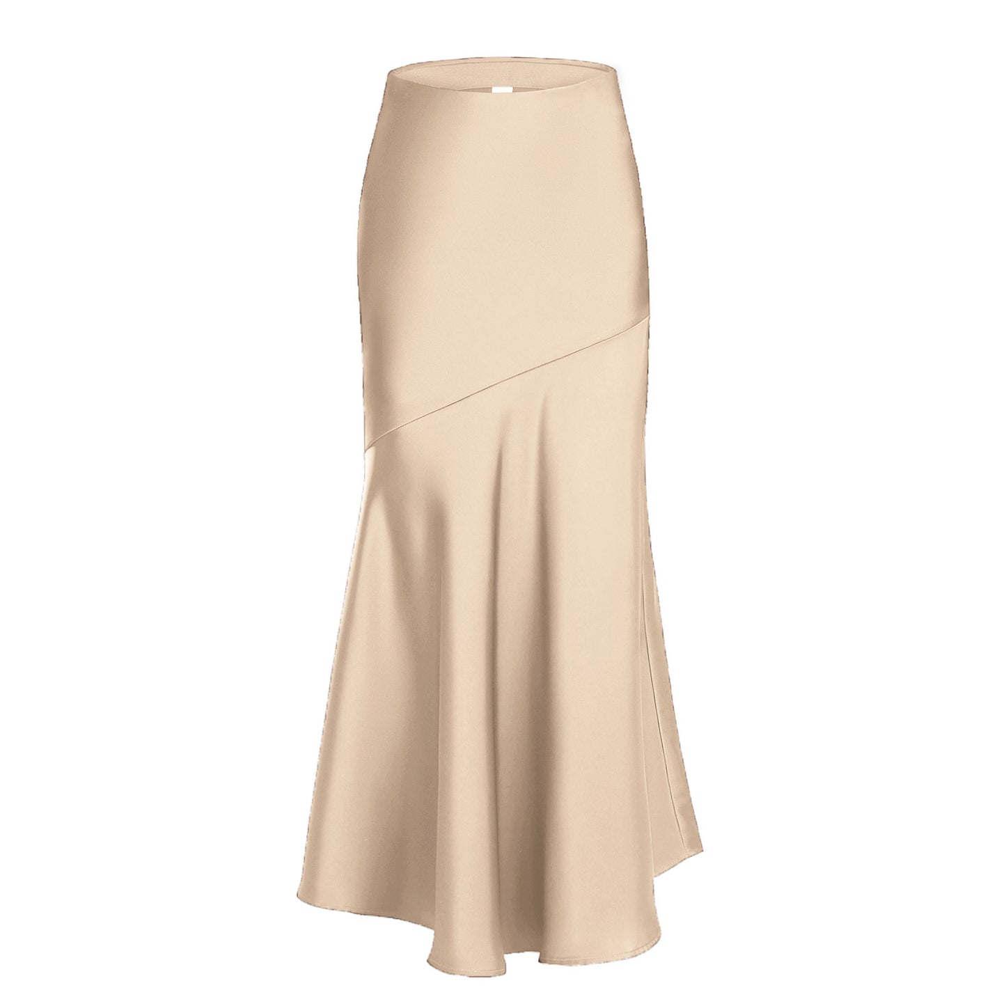 Women's Elastic Patchwork Long Dress Slim Slimming Skirts