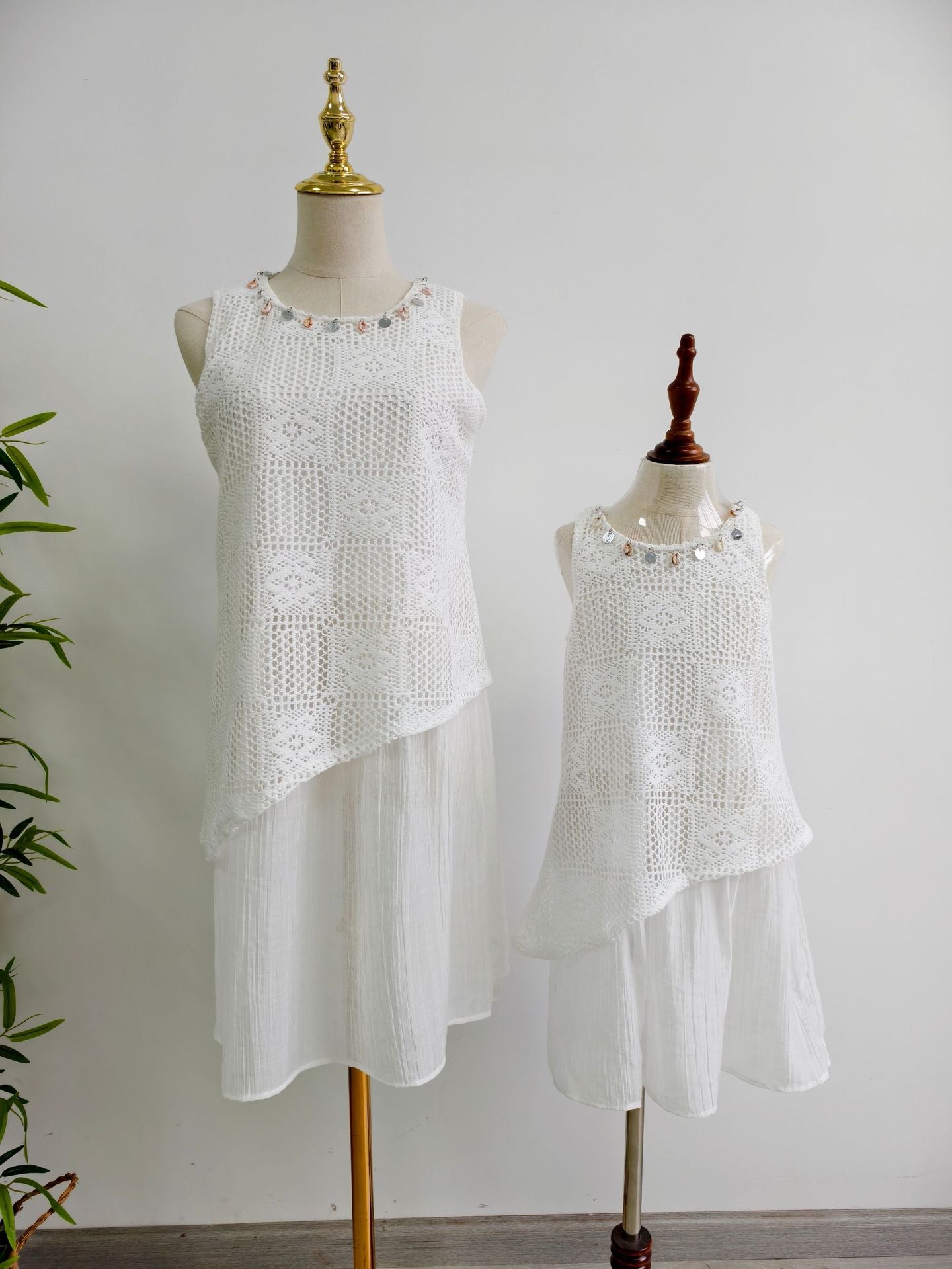 Children's Summer Fashionable Bohemian Sleeveless Vest Princess Children's Dress