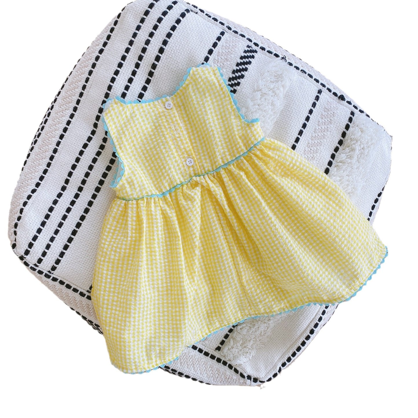 Embroidered Vest Summer Cute Duck Princess Children's Dress