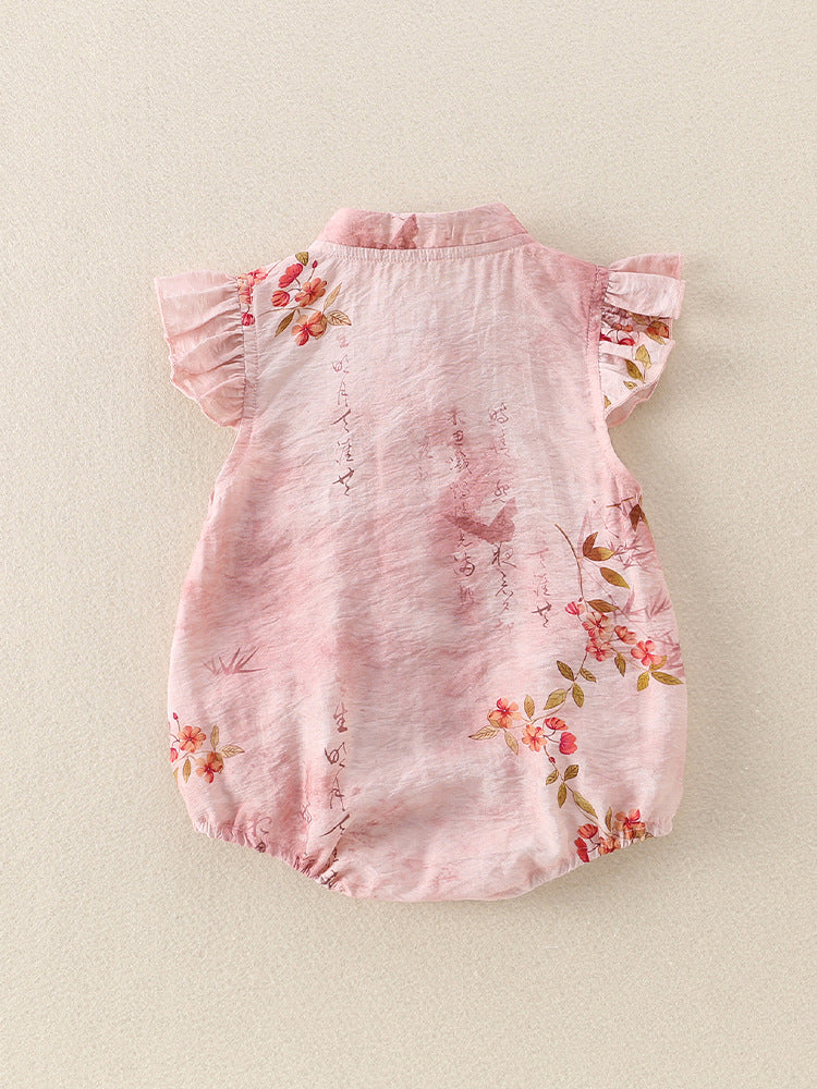 Born Jumpsuit One Month Old Cheongsam Jumpsuit, Climbing Suit