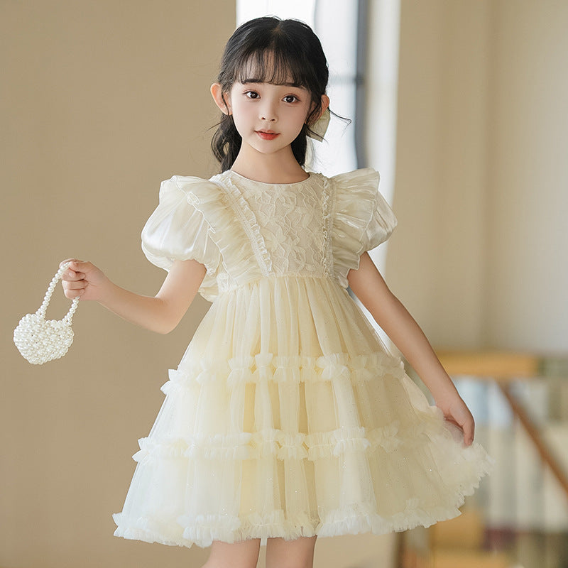 Summer Birthday Formal Western Style Lolita Children's Dress