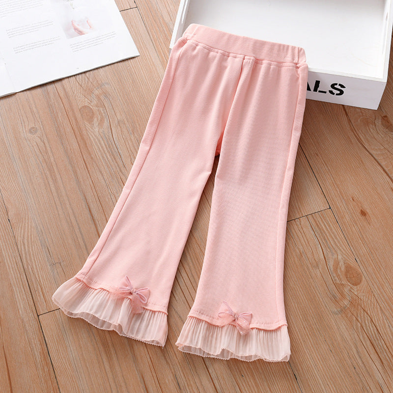 Children's Leggings Summer Thin Clothing Fashionable Outer Wear Children's Pants