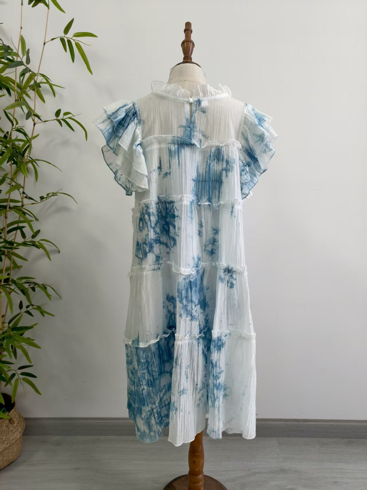 Children's Yunnan Dali Clothing Summer Handmade Flying Children's Dress