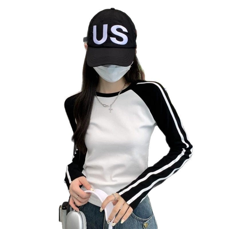 Women's American Style Hot Bottoming Shirt Inner Women's T-shirt