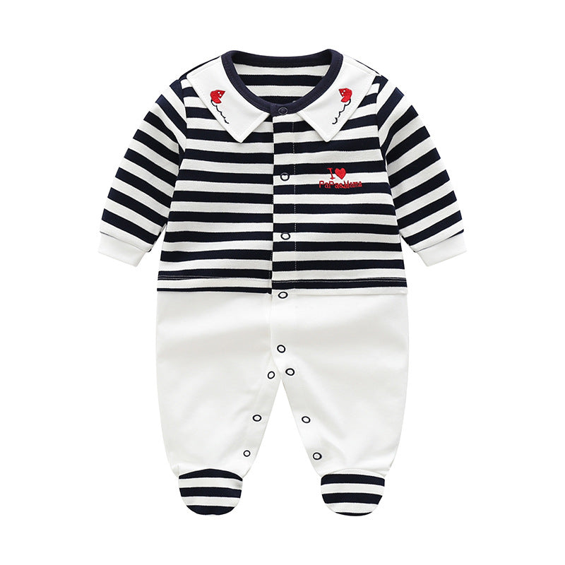 Long Sleeves Born Clothes Year-old Pajamas Jumpsuit, Climbing Suit
