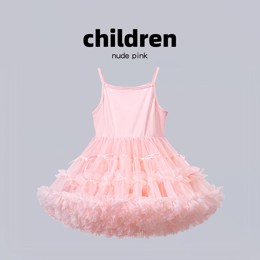 Creative Versatile Sling Princess Summer Little Children's Dress