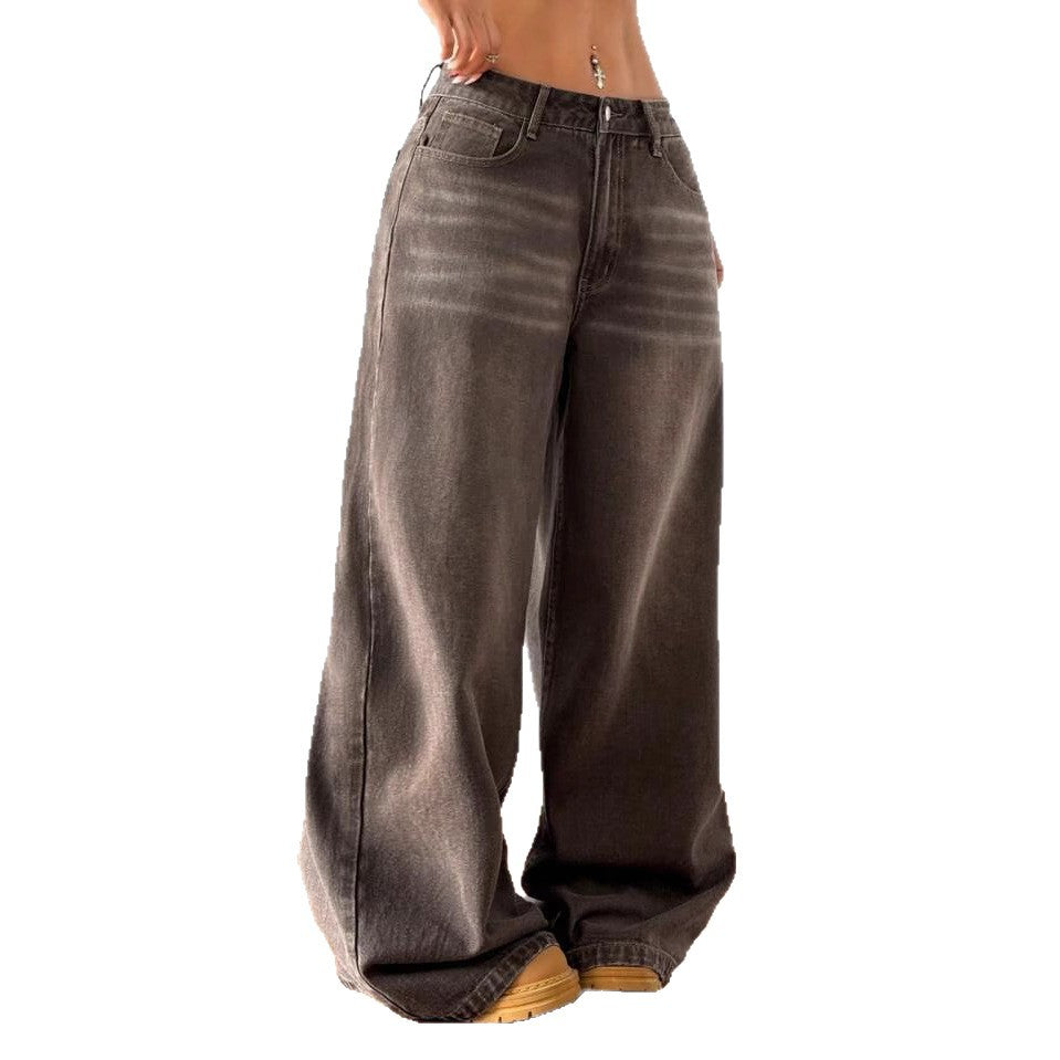 Women's With Design Sense Loose Slimming Fashionable Women's Jeans