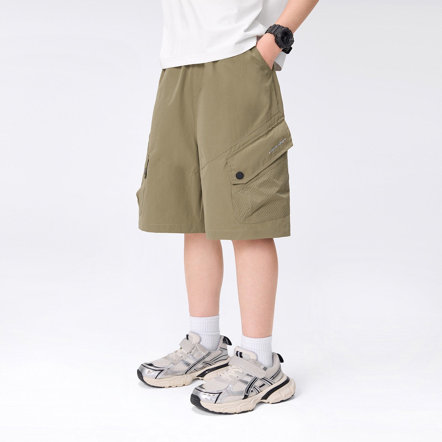 Children's Clothing Shorts Summer Thin Breathable Fifth Middle Children's Pants