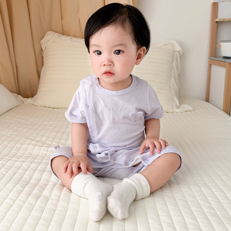 Sleeve Class Jumpsuit Summer Thin Breathable Unisex Pajamas Air Jumpsuit, Climbing Suit