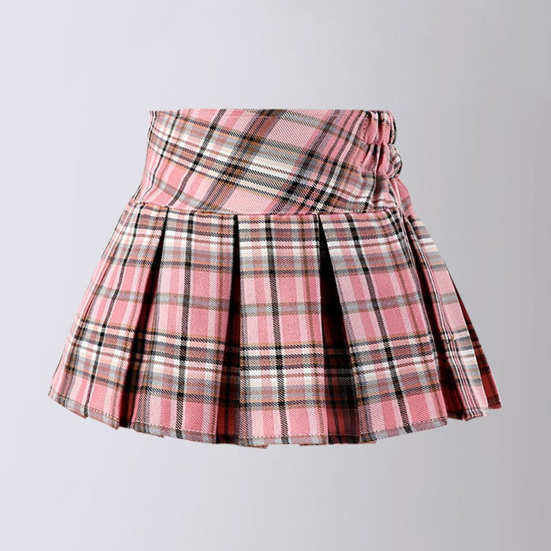 Children's Summer Skirt Fashionable Clothing Pleated Two-piece Children's Suit