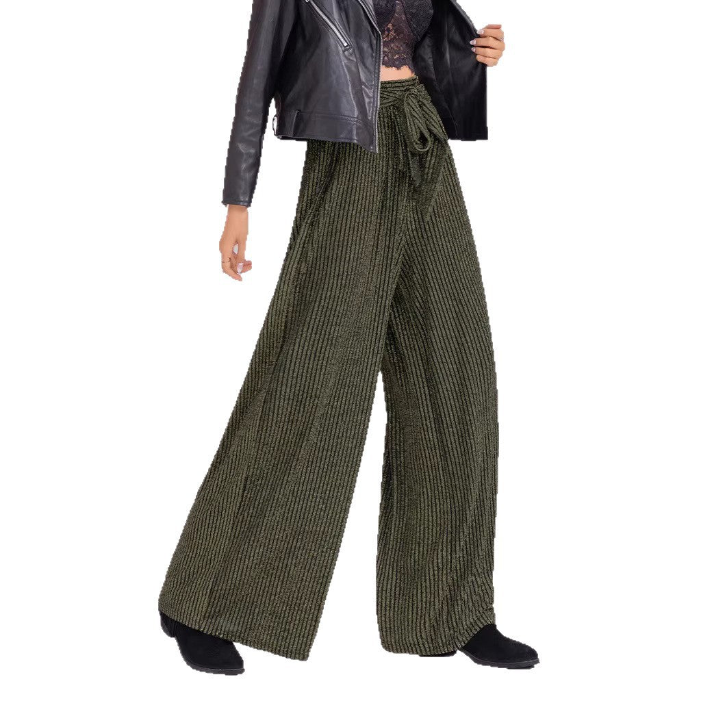 Fashion Stylish Women's Solid Color Elegant Casual Pants