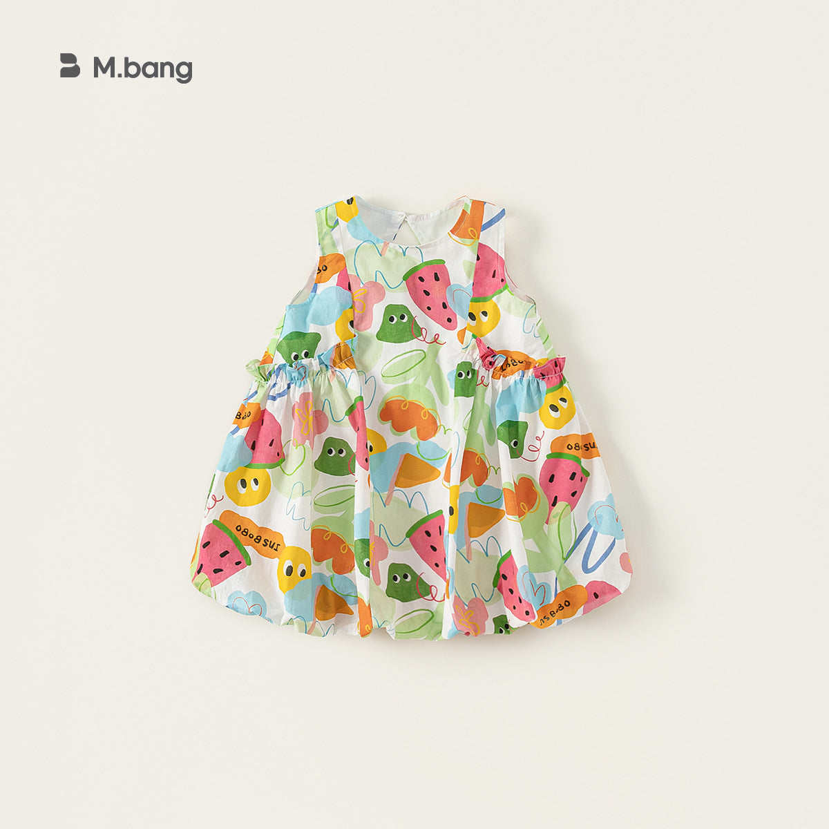 Children's Clothing Sundress Summer Fashionable Cartoon Printed Children's Dress