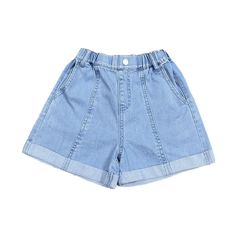 Children's Shorts Summer Jeans Big Fashionable Outer Wear Children's Pants