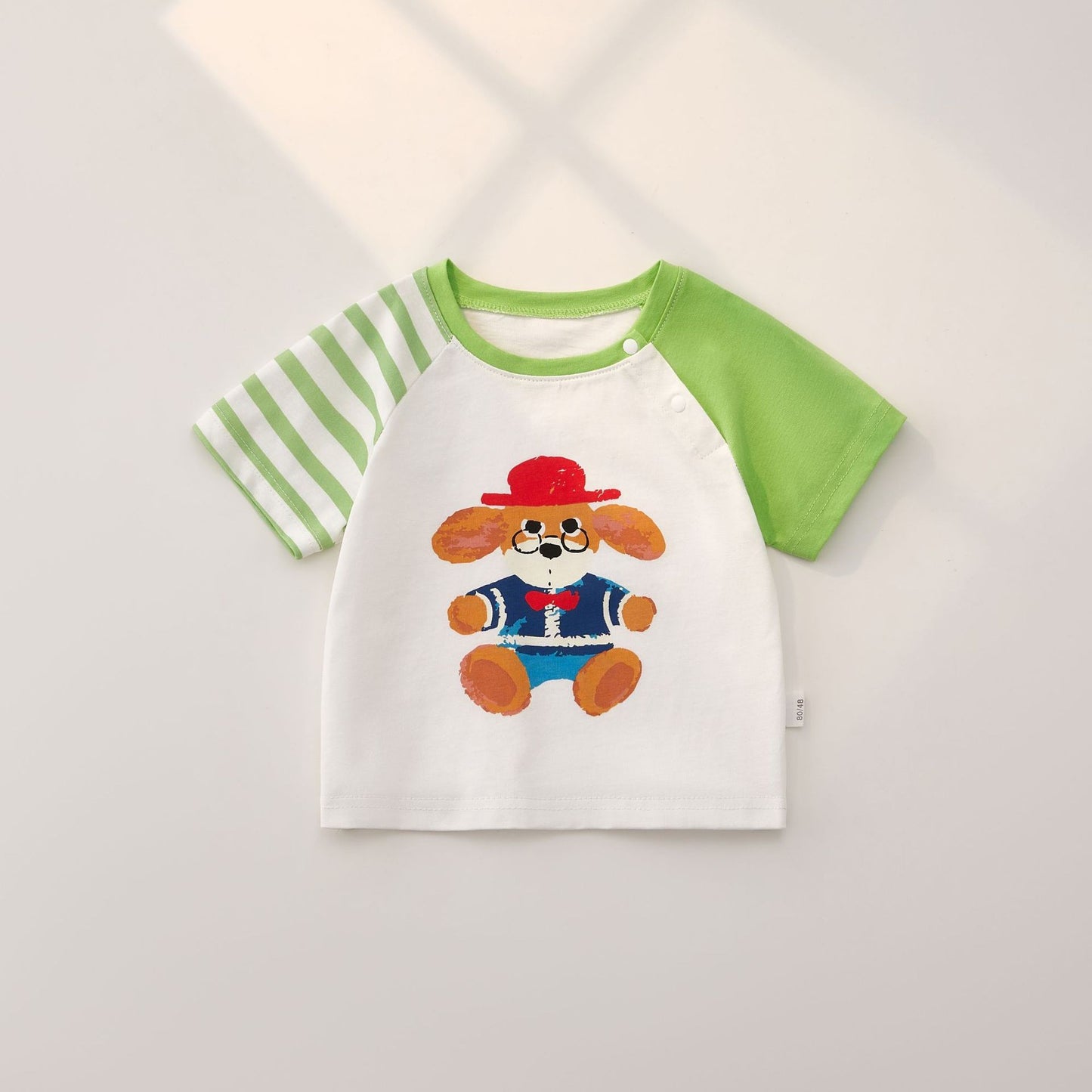 Children's Short-sleeved Summer Casual Bottoming Shirt Pure Cotton Clothes Cute Children's T-shirt