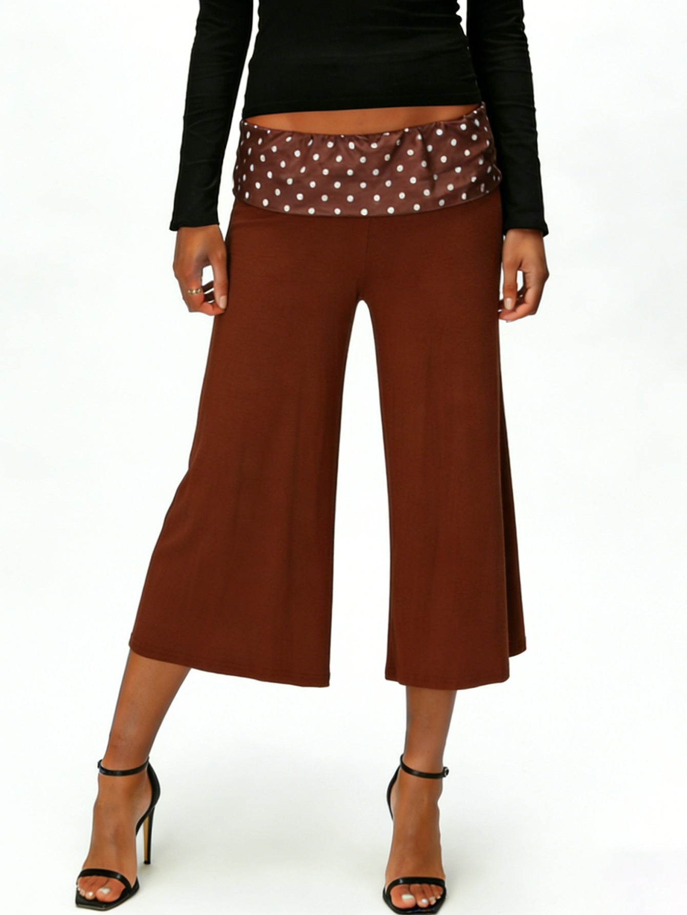 Women's Summer Vacation Loose Fashion Trend Cropped Casual Pants