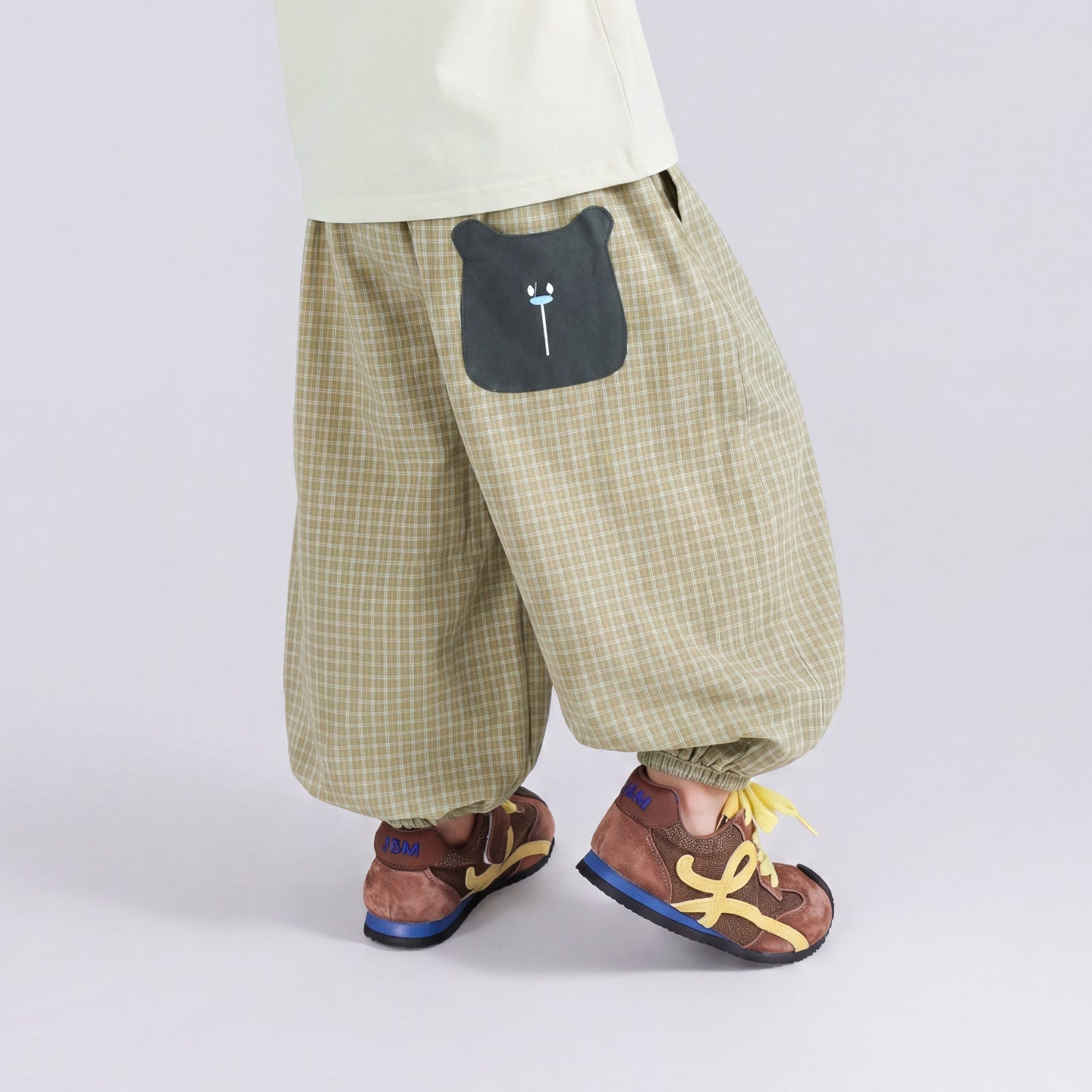 Children's Anti Mosquito Summer Plaid Boys Thin Children's Pants