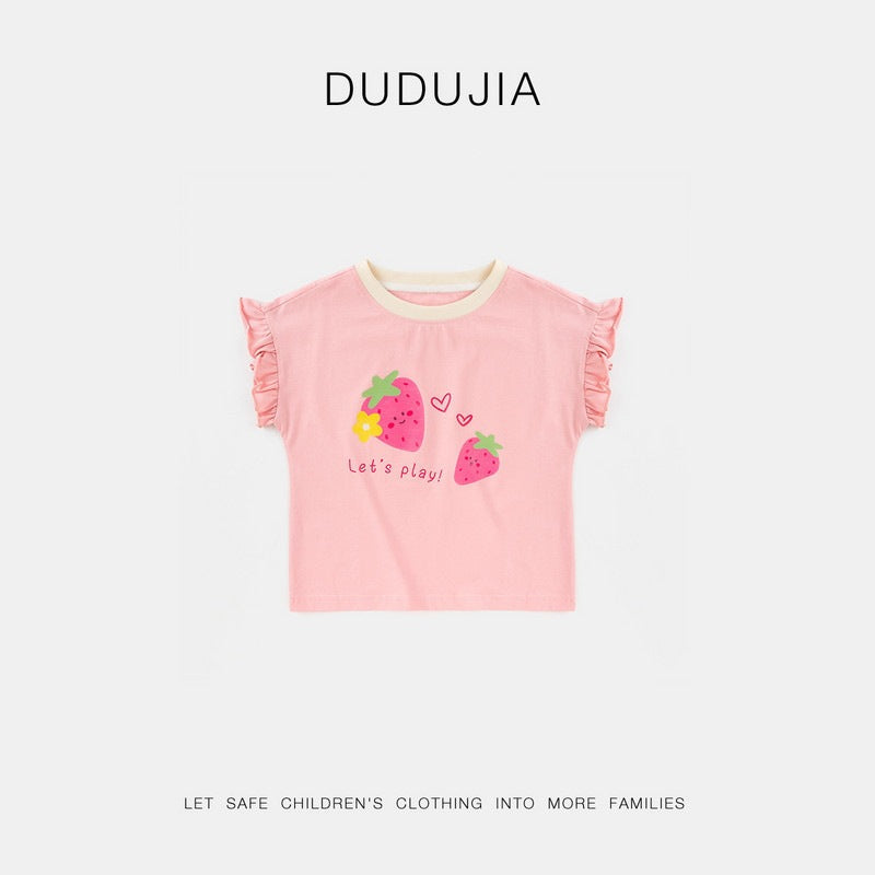 Short-sleeved Collection Summer Top Clothes Fashion Children's T-shirt