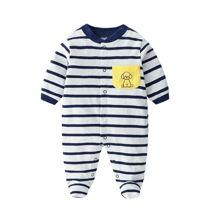 Long Sleeves Born Clothes Year-old Pajamas Jumpsuit, Climbing Suit