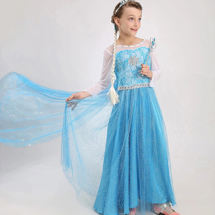 Trendy Casual Children's Frozen Princess Clothing Children's Dress