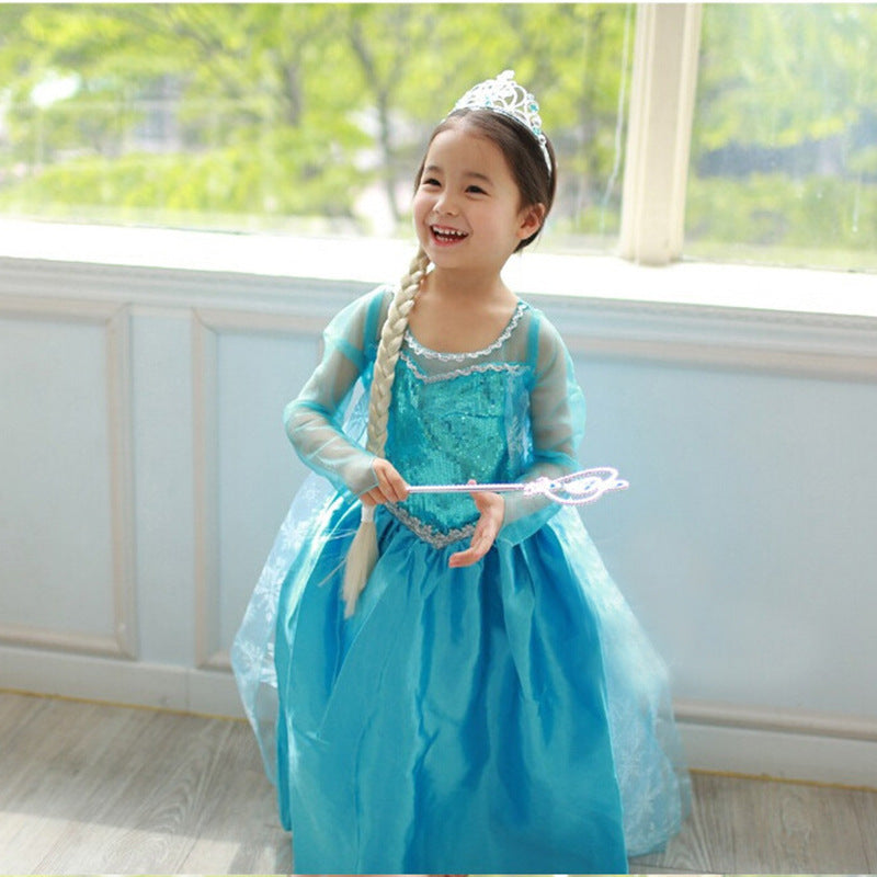 Trendy Casual Children's Frozen Princess Clothing Children's Dress