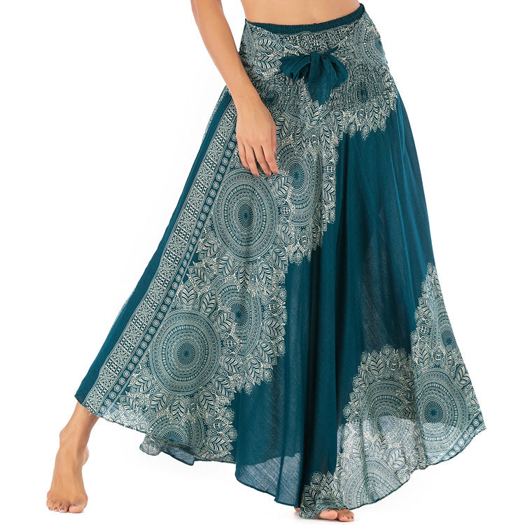Thai Dress Beach Vacation Two-way Big Skirt
