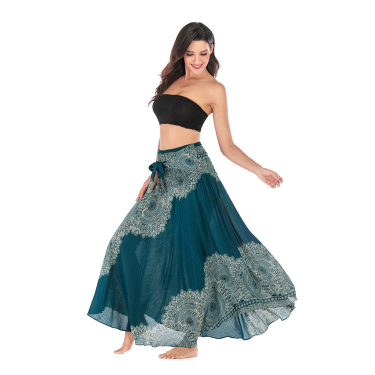 Thai Dress Beach Vacation Two-way Big Skirt