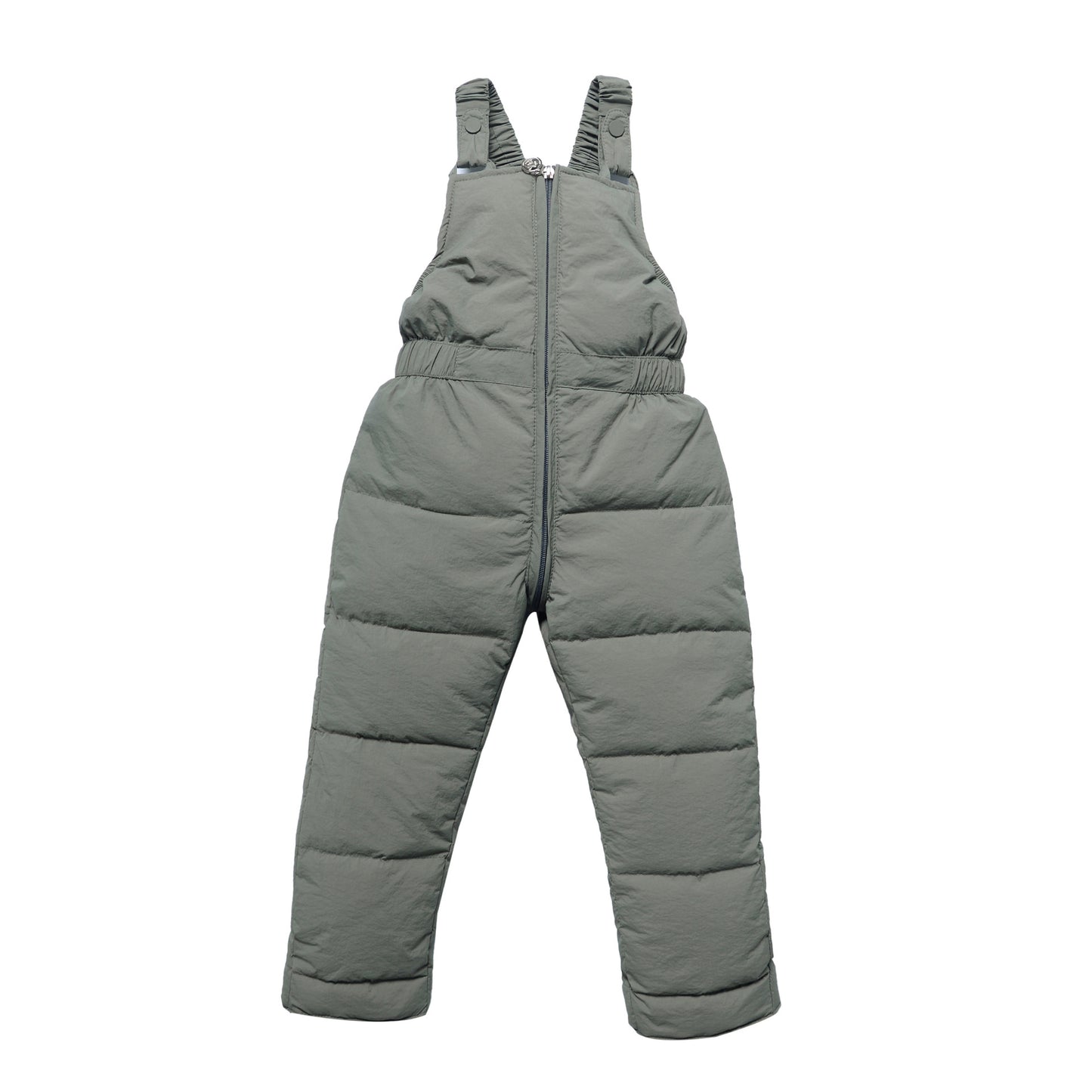 Children's Korean Style Down Cotton Suspender Outer Wear One-piece Clothes Children's Pants