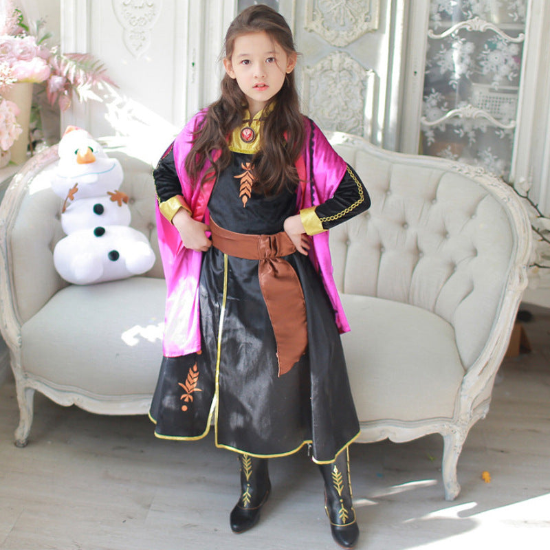 Trendy Casual Children's Frozen Princess Clothing Children's Dress