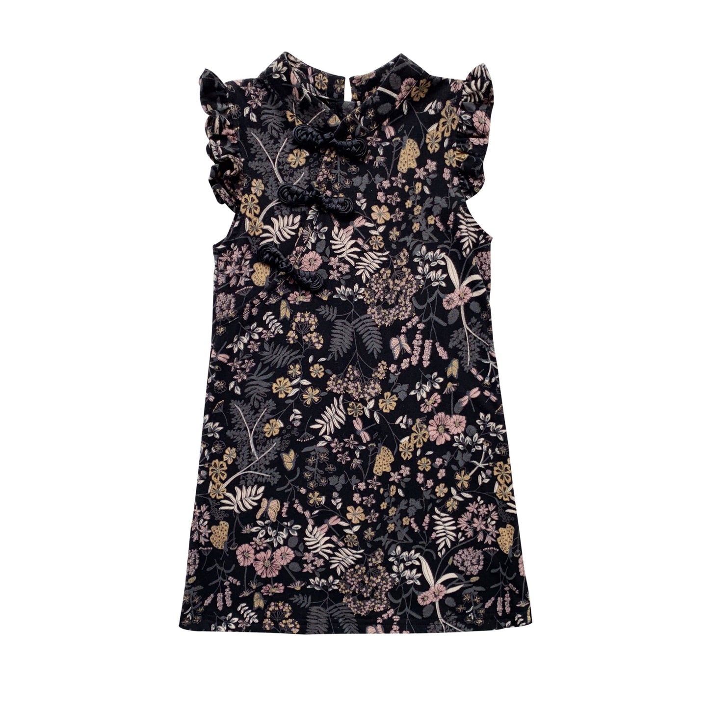Children's Clothing Cheongsam Floral Summer Female Chinese Children's Dress