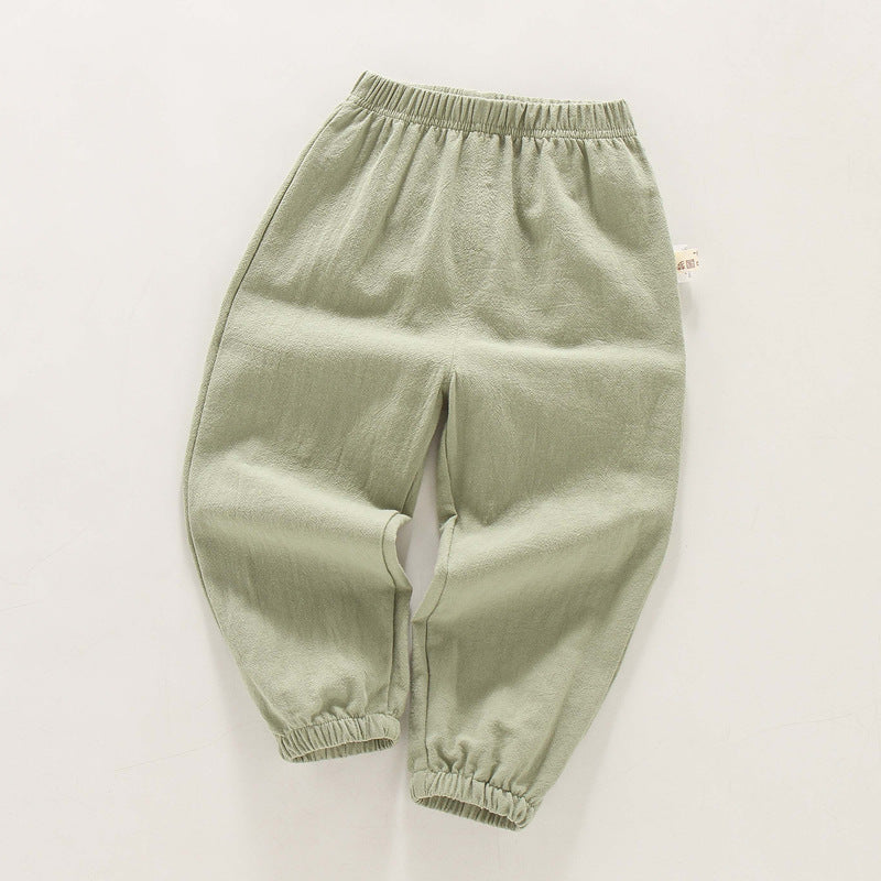 Children's Summer Clothing Jeans Trousers Cotton Anti Children's Pants