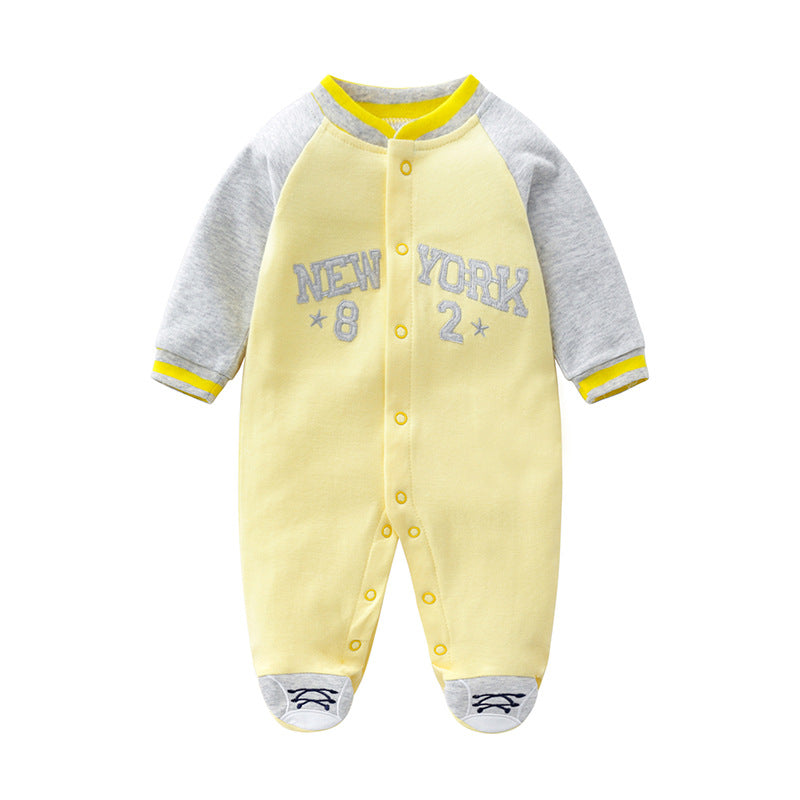 Long Sleeves Born Clothes Year-old Pajamas Jumpsuit, Climbing Suit