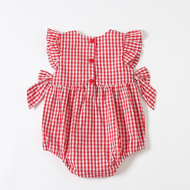 Born Infant Jumpsuit Summer Cotton Rompers Jumpsuit, Climbing Suit