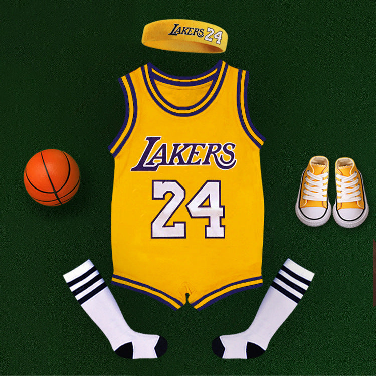 Jumpsuit Basketball Romper Boys Rompers Digital Jumpsuit, Climbing Suit