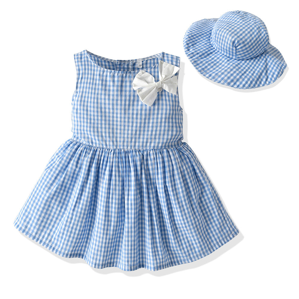 Children's Clothing Boys Summer Plaid Casual Siblings Children's Suit