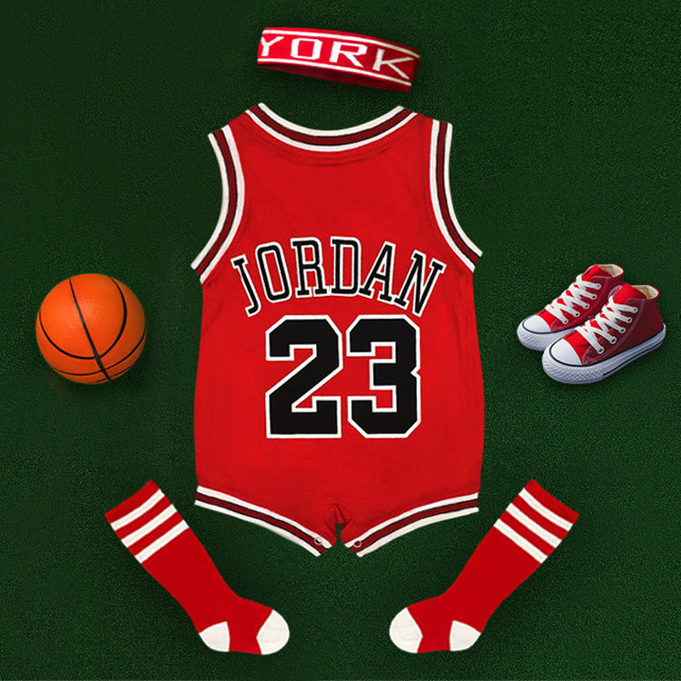 Jumpsuit Basketball Romper Boys Rompers Digital Jumpsuit, Climbing Suit