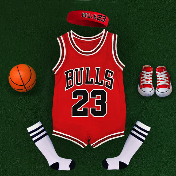 Jumpsuit Basketball Romper Boys Rompers Digital Jumpsuit, Climbing Suit