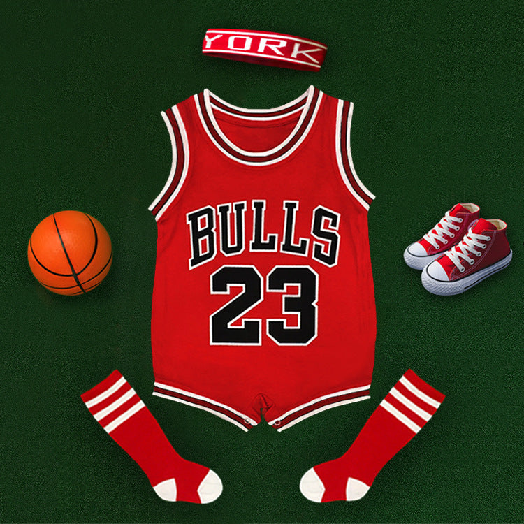 Jumpsuit Basketball Romper Boys Rompers Digital Jumpsuit, Climbing Suit