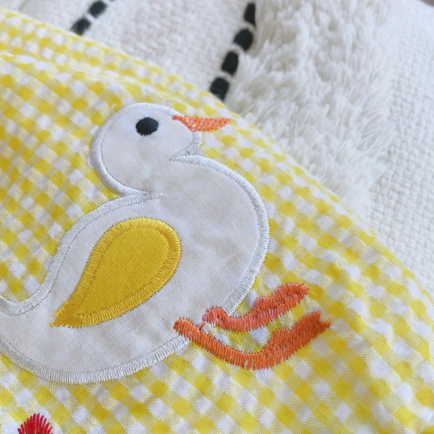 Embroidered Vest Summer Cute Duck Princess Children's Dress