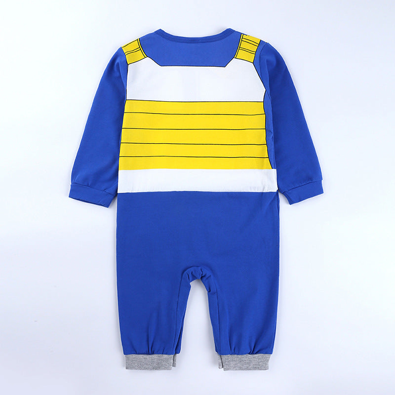 For Babies Long Sleeve Cartoon Jumpsuit Jumpsuit, Climbing Suit