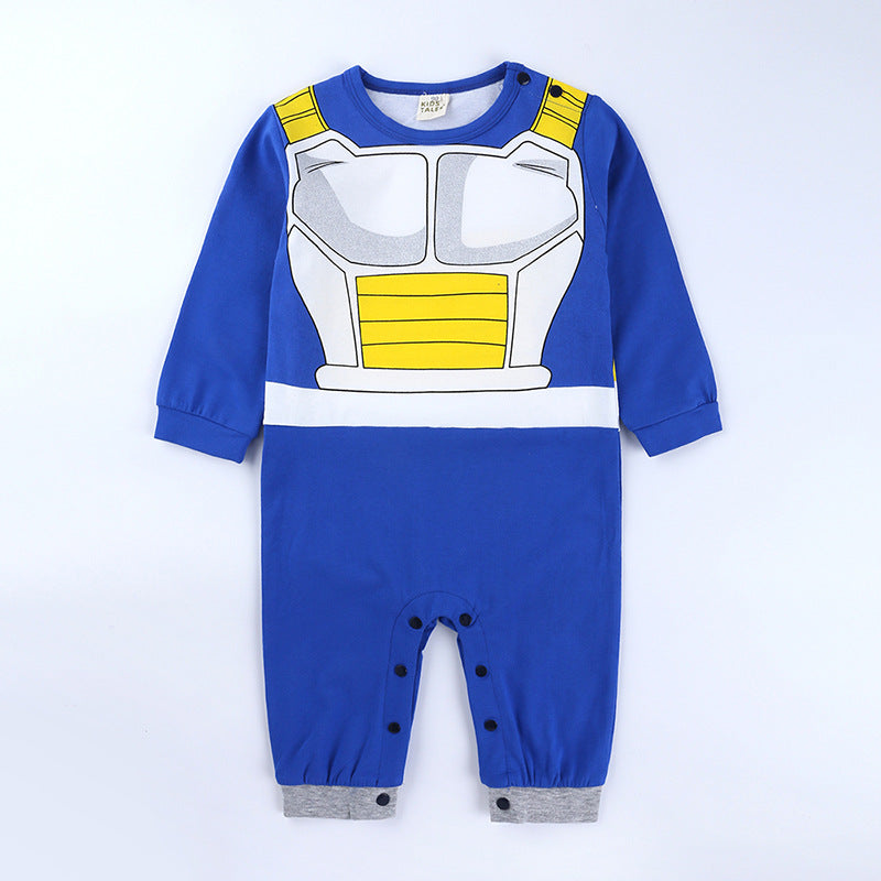 For Babies Long Sleeve Cartoon Jumpsuit Jumpsuit, Climbing Suit