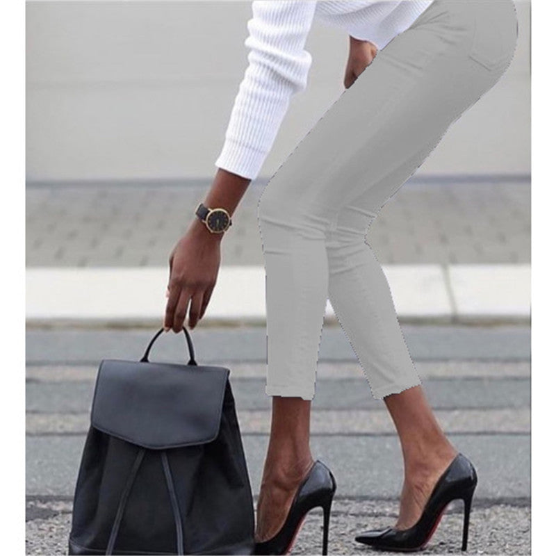 Unique Versatile Attractive Women's Skinny Pencil Casual Pants
